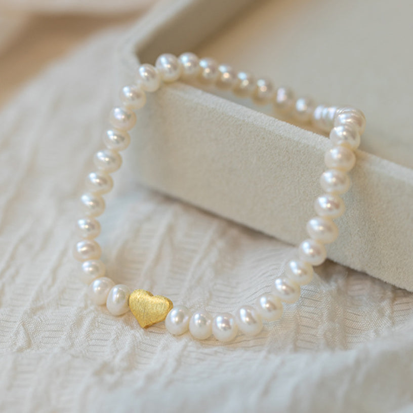Bracelet Perle d'Eau Douce – Amour Parfait