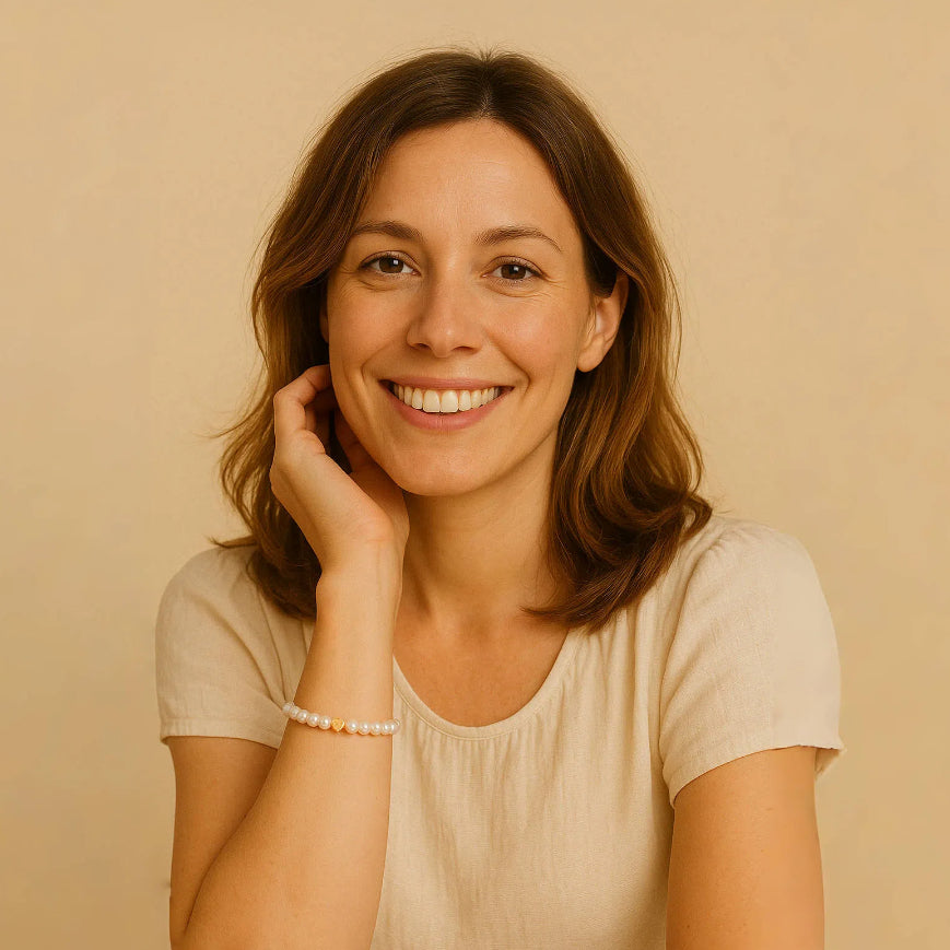 Bracelet Perle d'Eau Douce – Amour Parfait