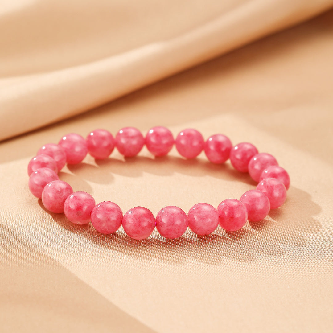Bracelet Rhodonite – Douceur Émotionnelle