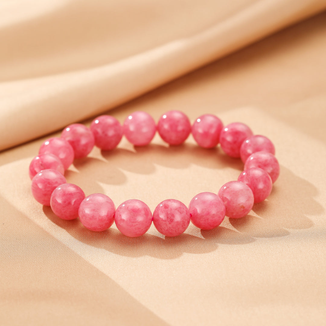 Bracelet Rhodonite – Douceur Émotionnelle