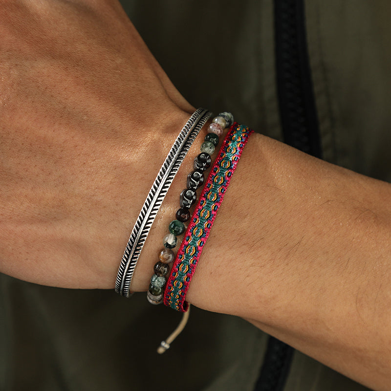Tibetan Bracelet Trio – Freedom