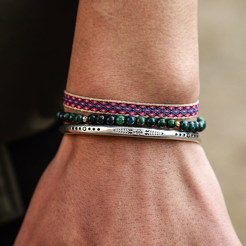 Tibetan Bracelet Trio – Serenity