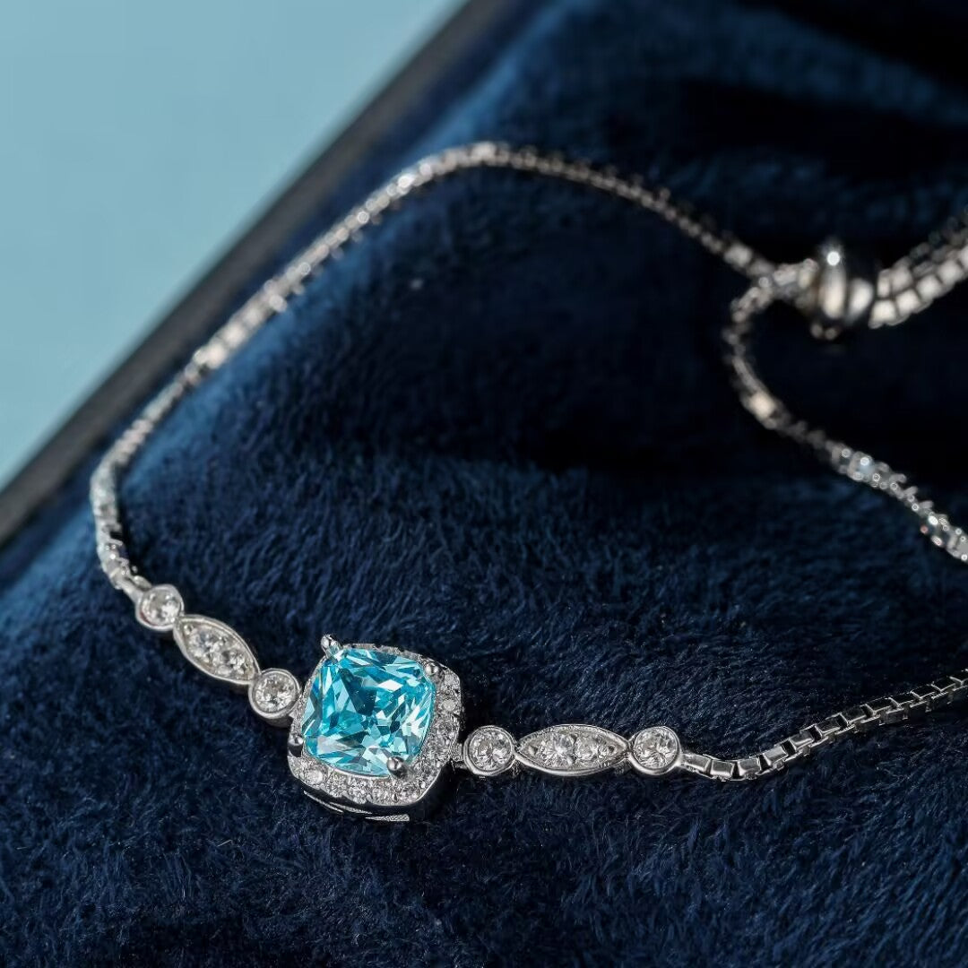 Bracelet Topaze – Étoile des Océans, Argent 925