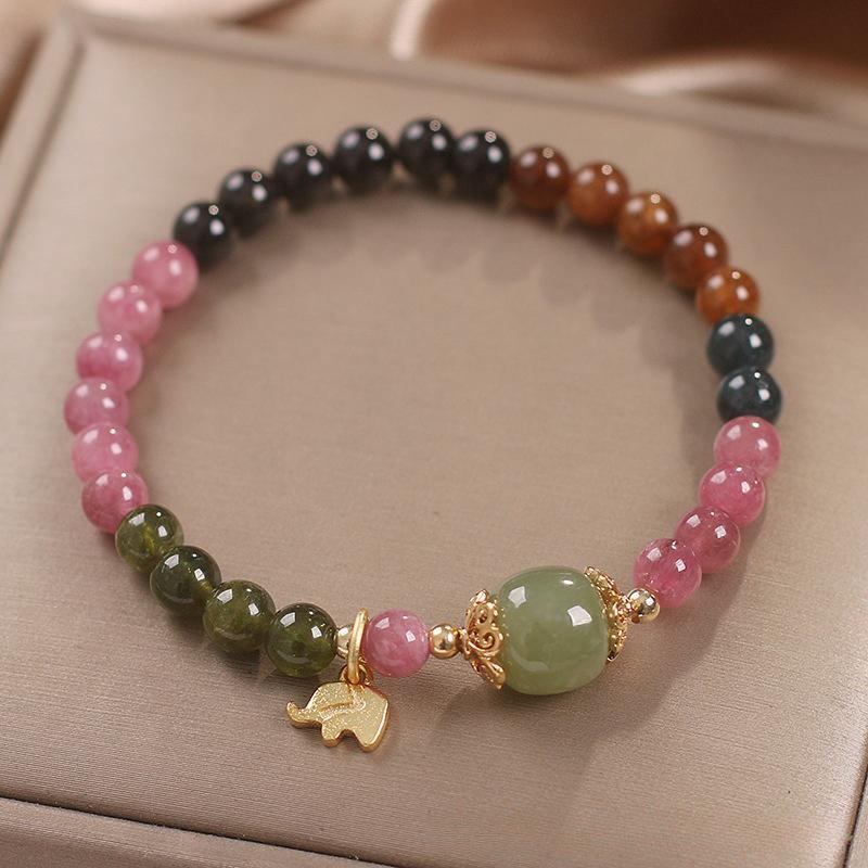 Bracelet Tourmaline – Sagesse d'Éléphant