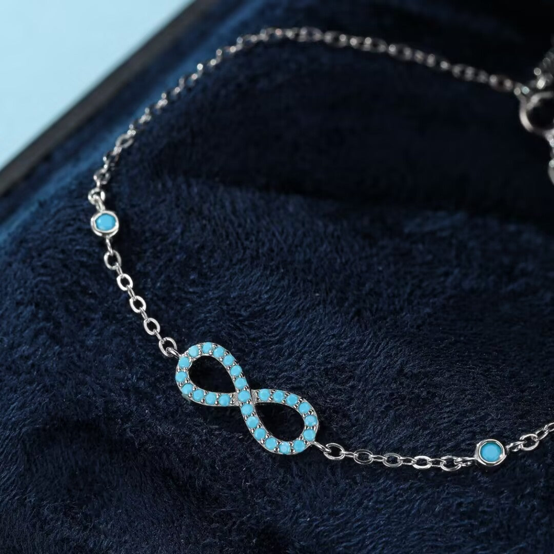 Bracelet Turquoise – Souffle d’Écume, Argent 925