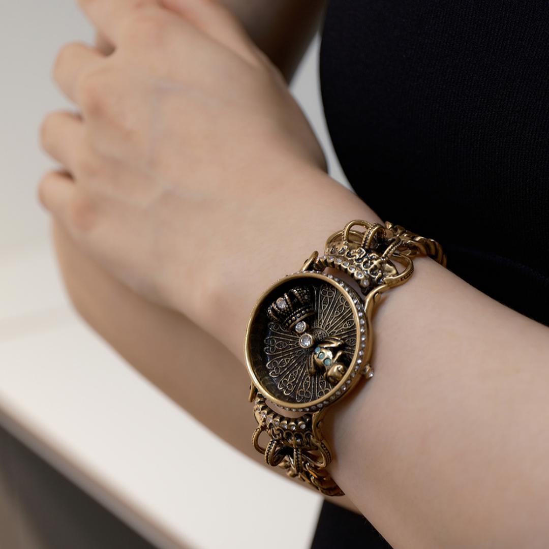 Vintage Zircon Bracelet â Frog King