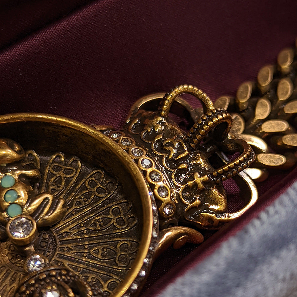 Vintage Zircon Bracelet â Frog King