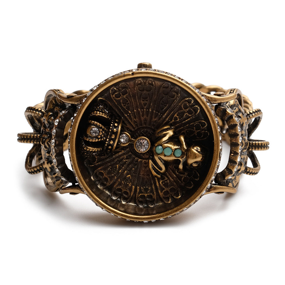 Vintage Zircon Bracelet â Frog King