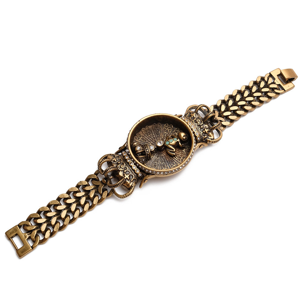 Vintage Zircon Bracelet â Frog King
