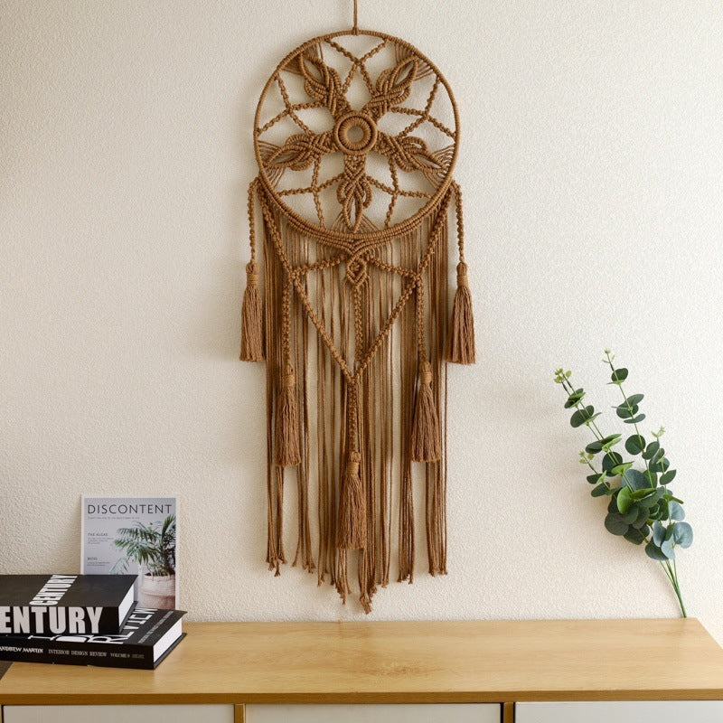 Attrape rêve Macramé 'Paisible' Artisanal