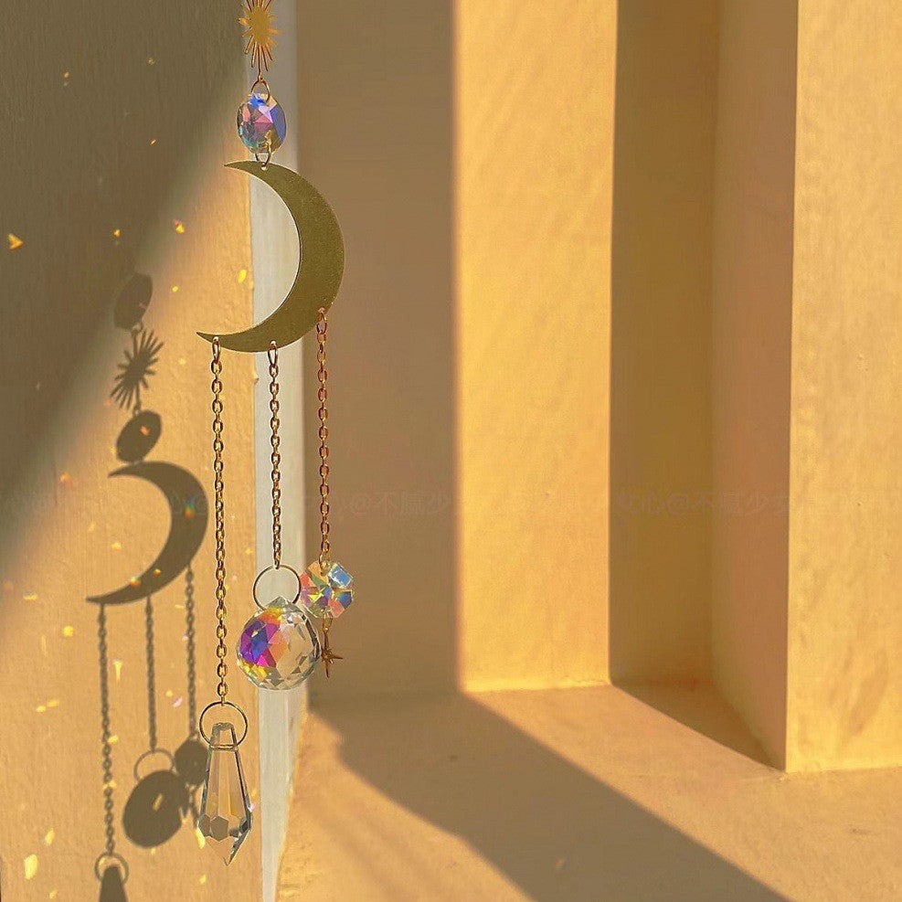 Capteur de Soleil "Lueur Spatiale" en Cristal