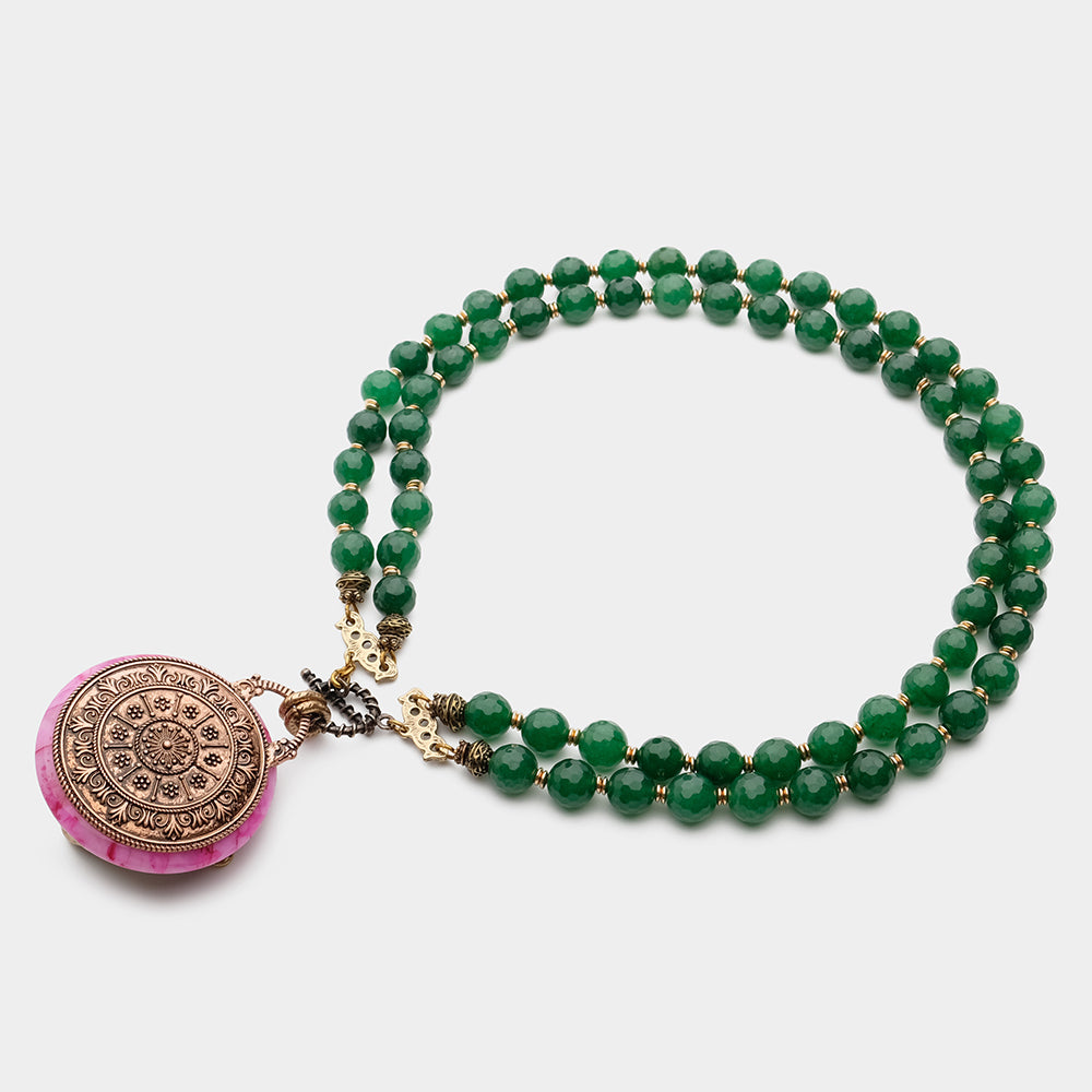 Collier Agate – Poisson de Nuage