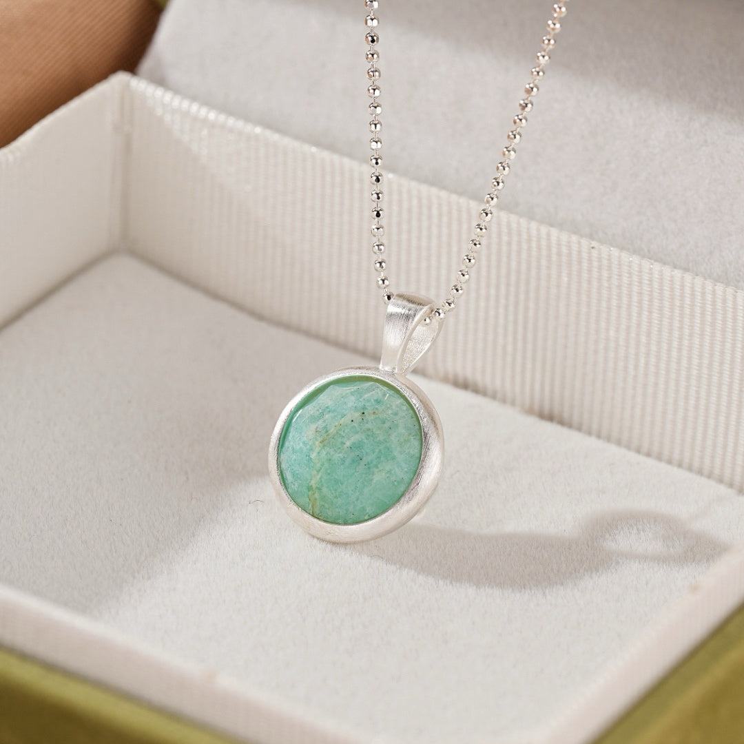 Amazonite/Lapis Lazuli Necklace – Polar Serenity