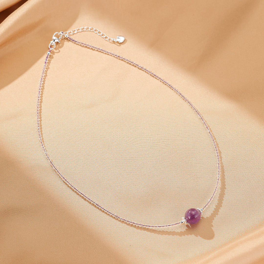 Collier Améthyste – Sagesse Intérieure