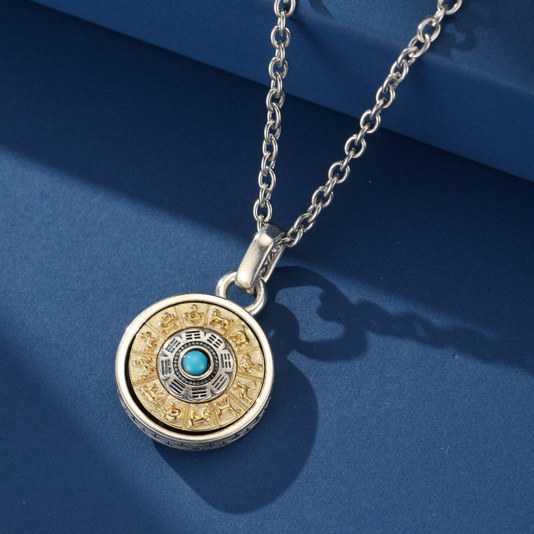 Collier Animaux Astrologiques – Énergie Zodiaque, Argent 925