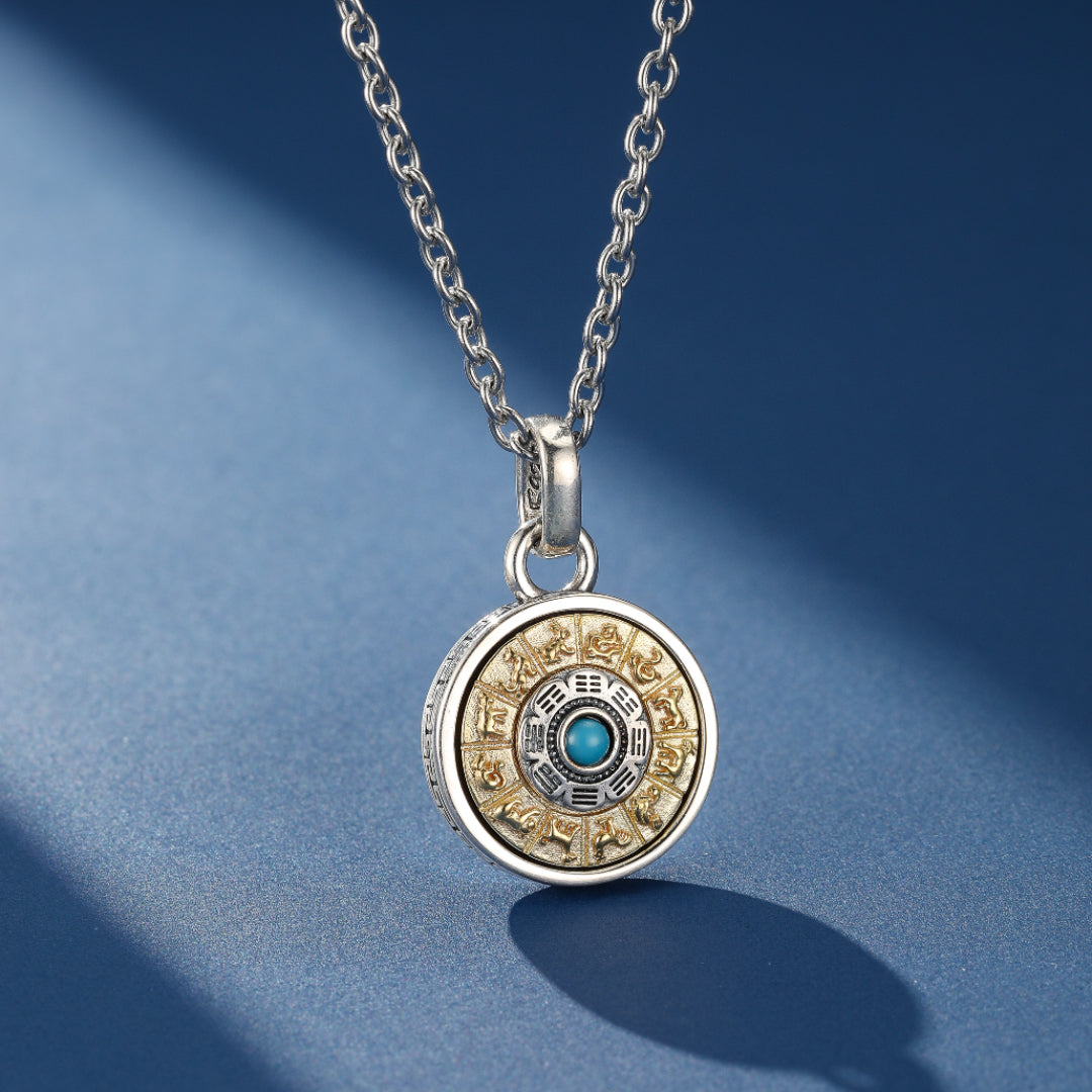 Collier Animaux Astrologiques – Énergie Zodiaque, Argent 925