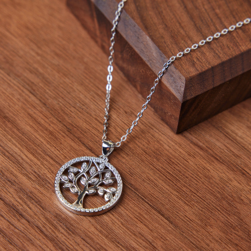 Collier Arbre de Vie – Joie de Vivre, Argent