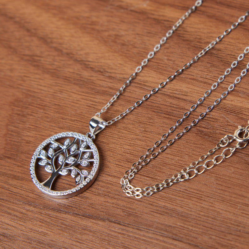 Collier Arbre de Vie – Joie de Vivre, Argent