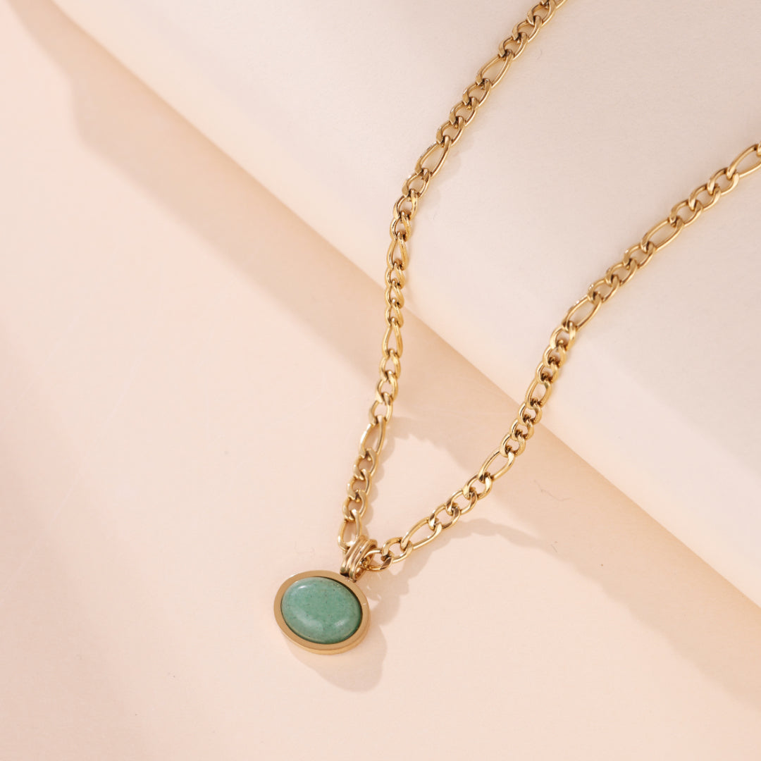 Collier Aventurine – Classe Naturelle