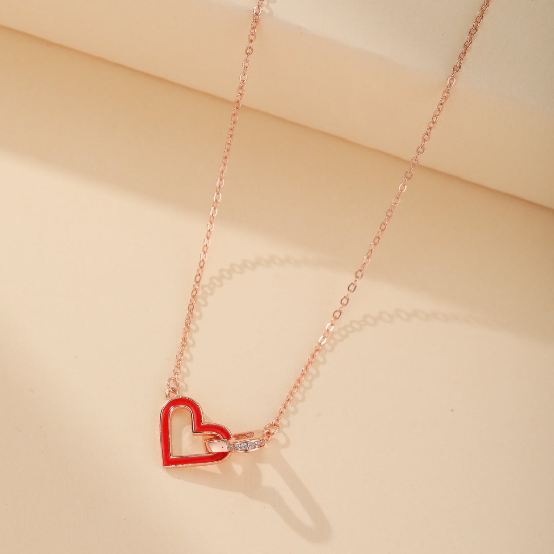 Infinity Heart Necklace – Eternal Love, Sterling Silver 925