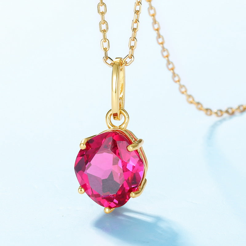 Collier Cornaline – Essence de Vie, Argent Plaqué Or