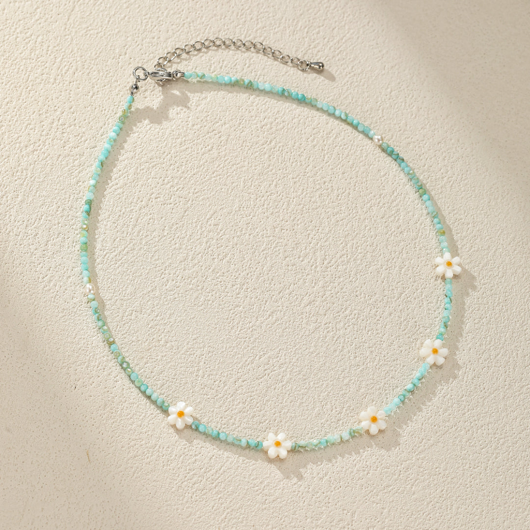 Mother-of-Pearl Child Necklace – Daisy Garden