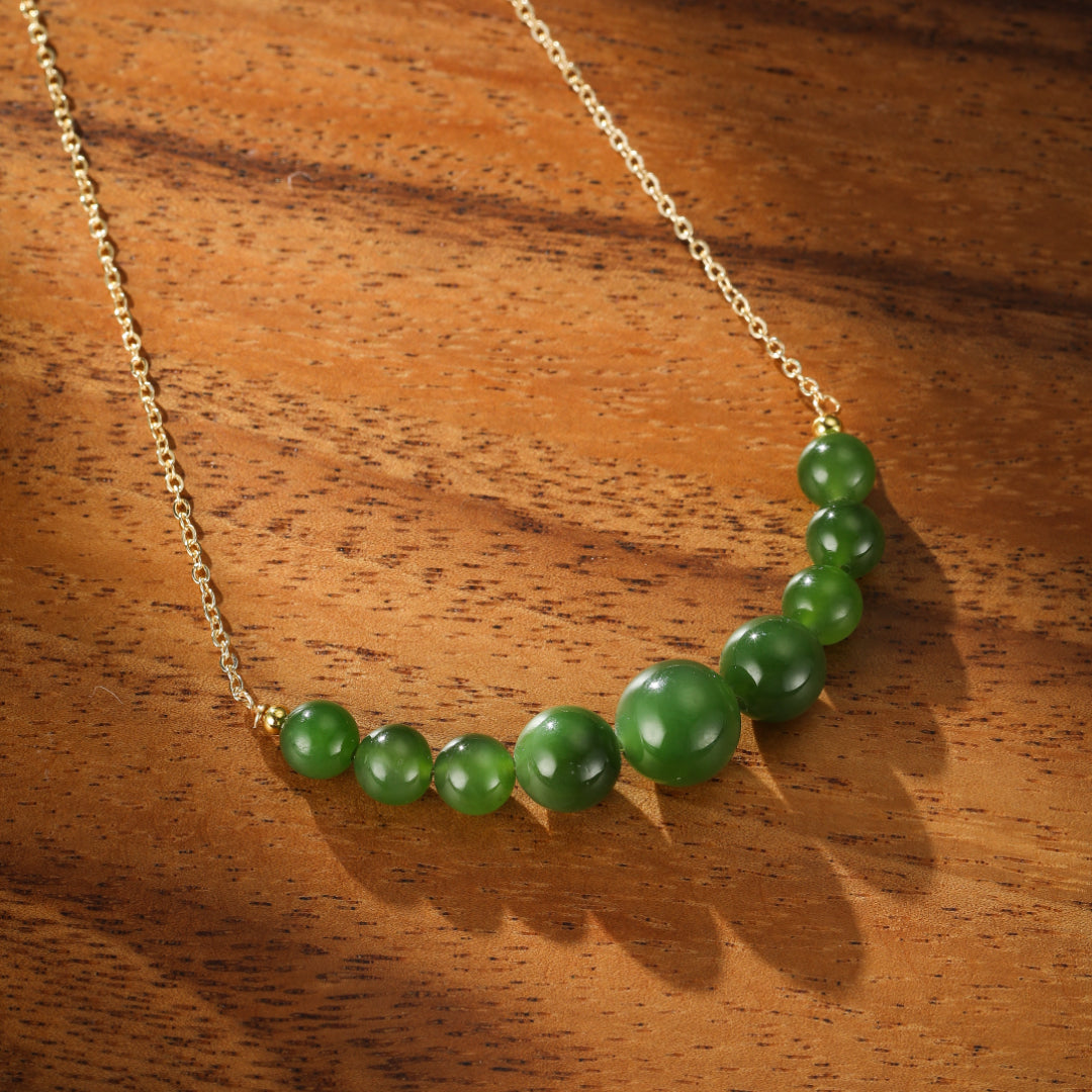 Collier Jade – Arc de Joie
