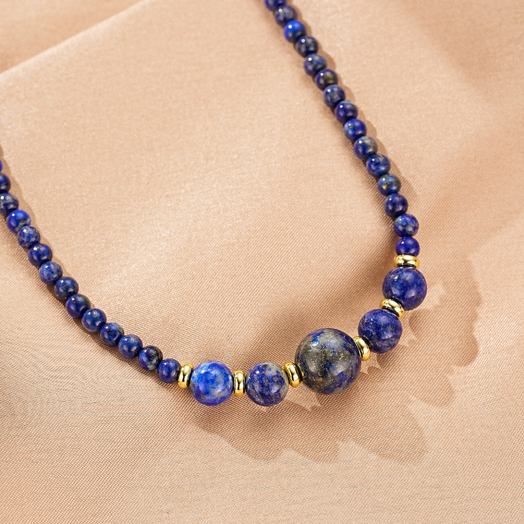Lapis Lazuli Necklace – Celestial Harmony