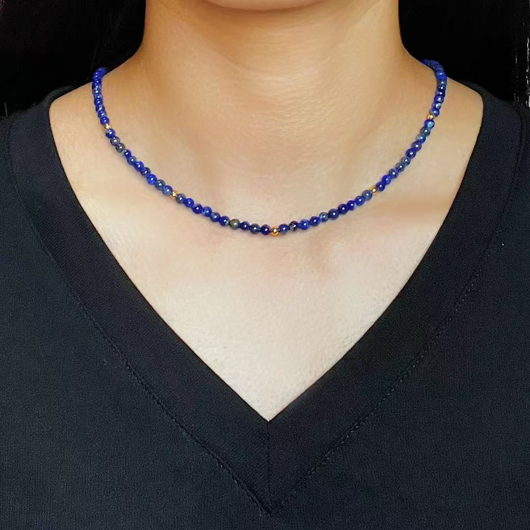 Lapis Lazuli Necklace – Astral Whisper