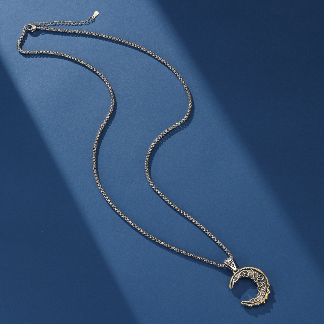 Collier Lune – Éclat Nocturne
