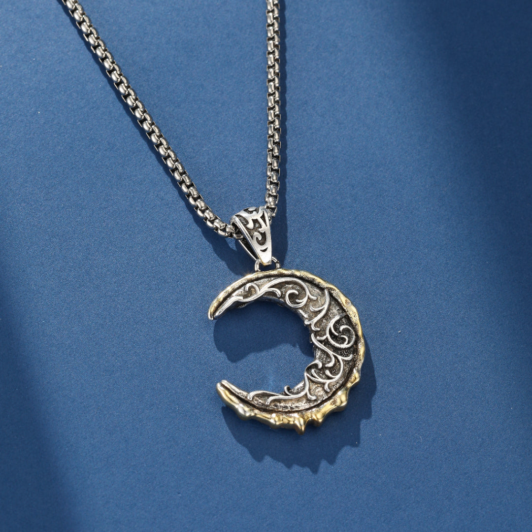 Collier Lune – Éclat Nocturne