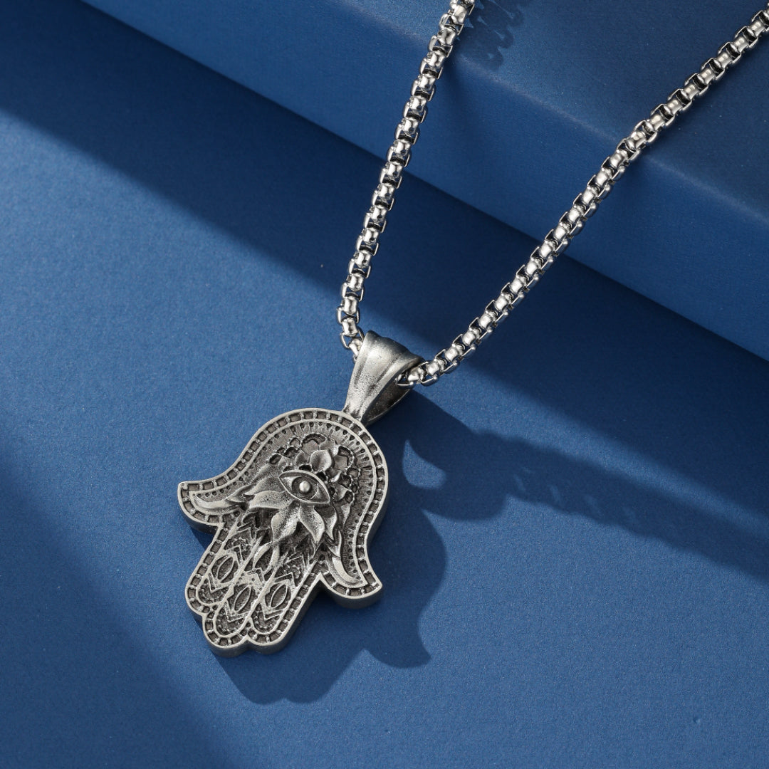 Collana Con Ciondolo Bussola In Argento, Messaggio Ispirazionale 'Going Places', Con Catena 44 Cm
