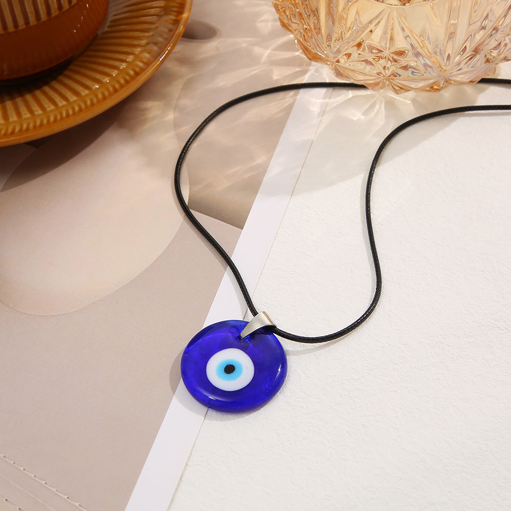 Evil Eye Necklace 'Good Luck Charm'
