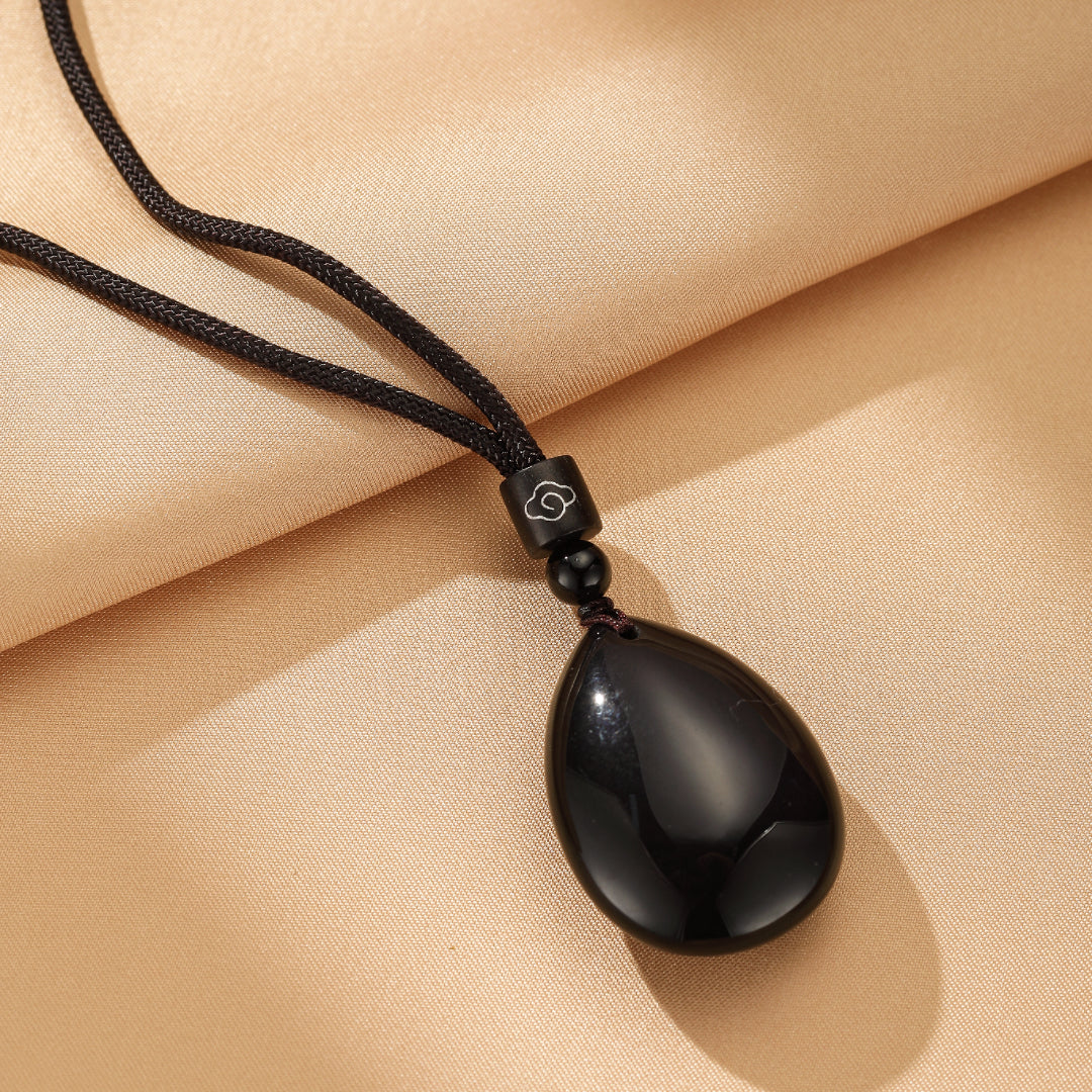 Obsidian Necklace – Protective Mystery
