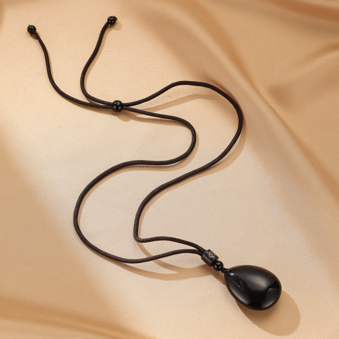 Obsidian Necklace – Protective Mystery