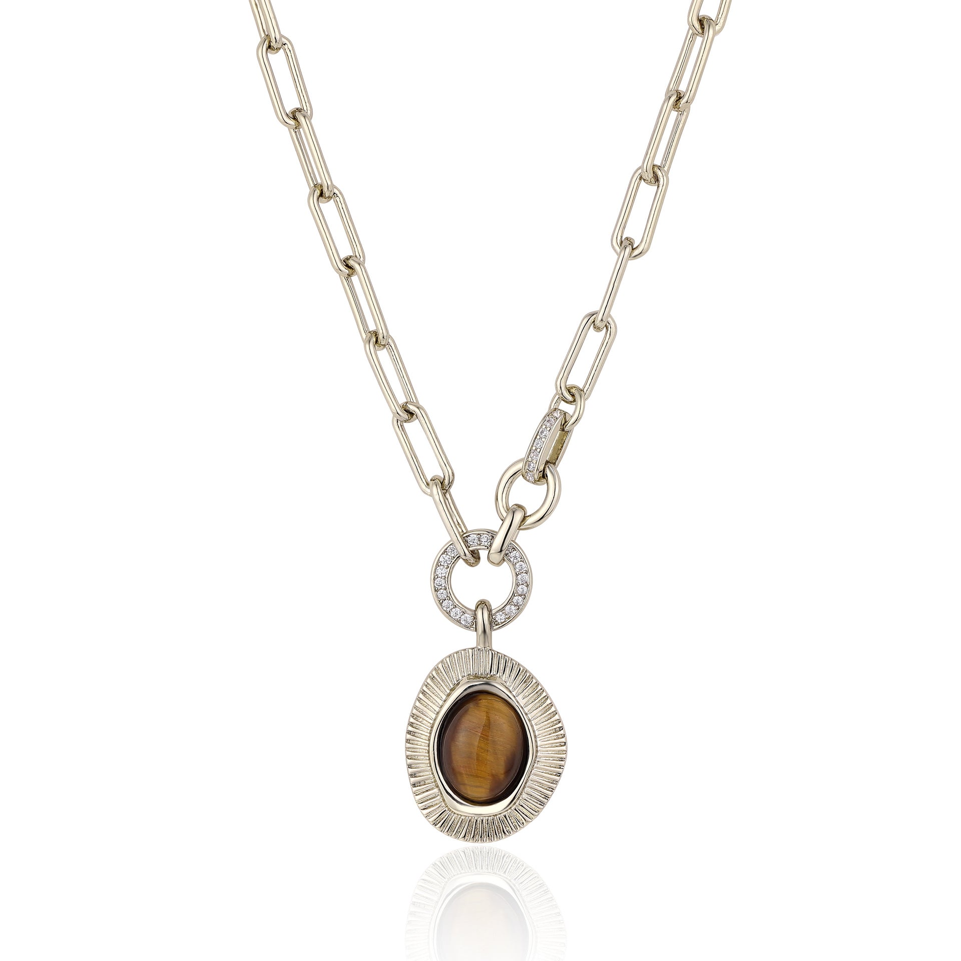 Collier Œil de Tigre – Harmonie Naturelle