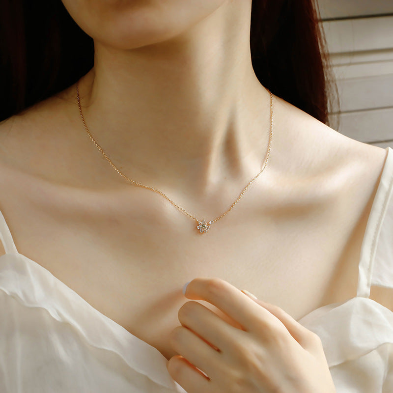 Collier Péridot et Topaze – Vœux Éternel, Argent Plaqué Or