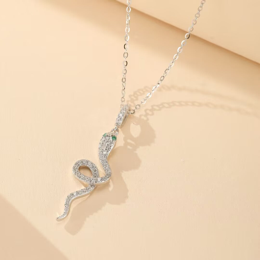Collier Serpent – Charme Hypnotique, Argent 925
