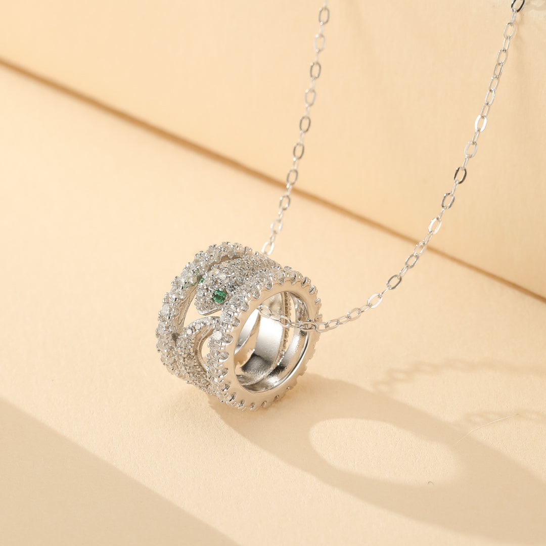 Collier Serpent – Envol des Marées, Argent