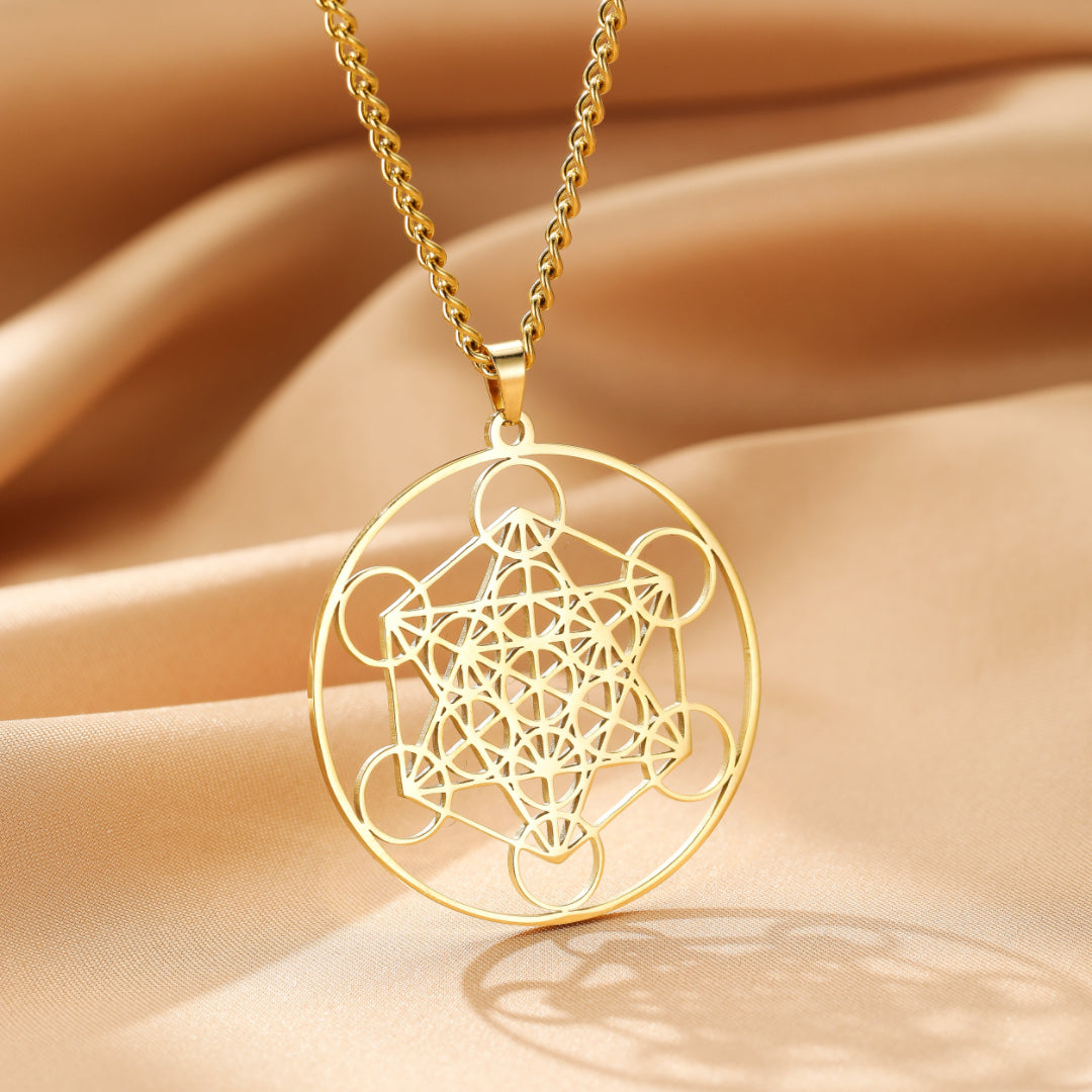 Collier Sri Yantra – Géométrie Sacrée - 3