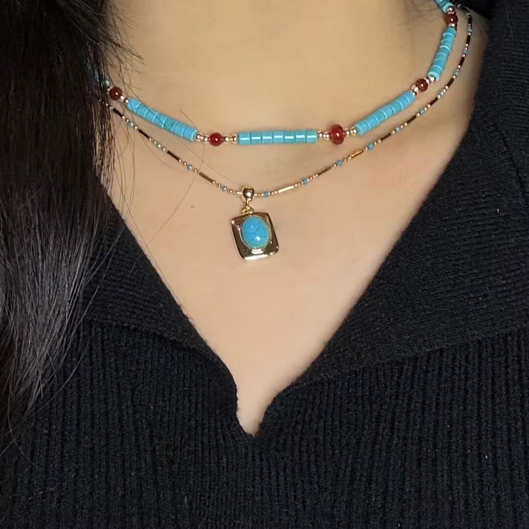 Collier Turquoise – Légende d’Azur