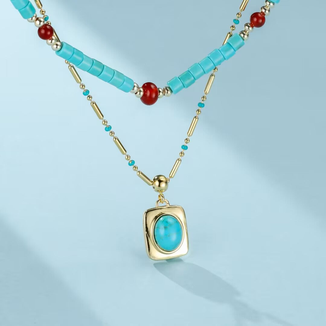 Collier Turquoise – Légende d’Azur