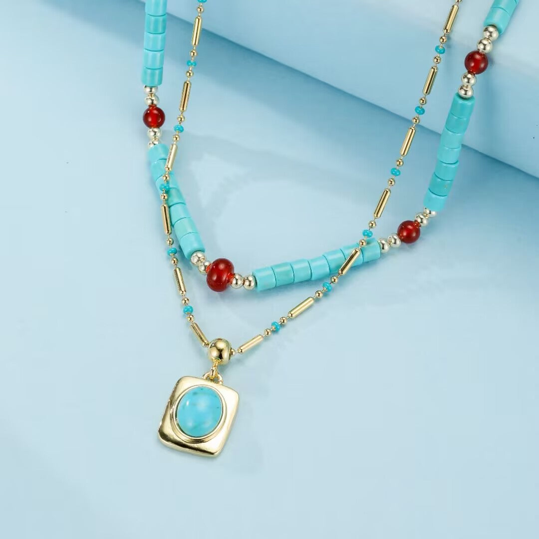 Collier Turquoise – Légende d’Azur