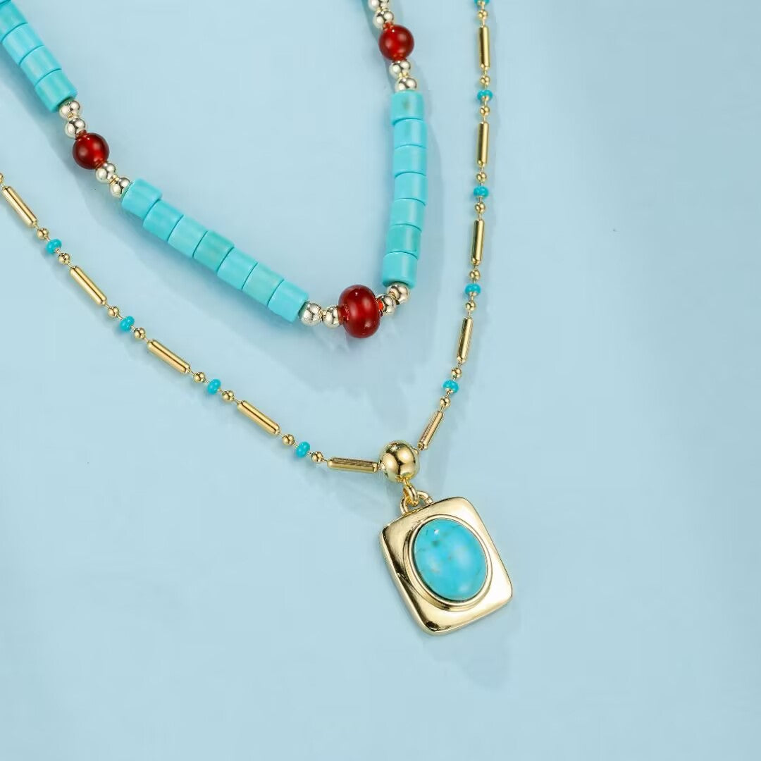 Collier Turquoise – Légende d’Azur