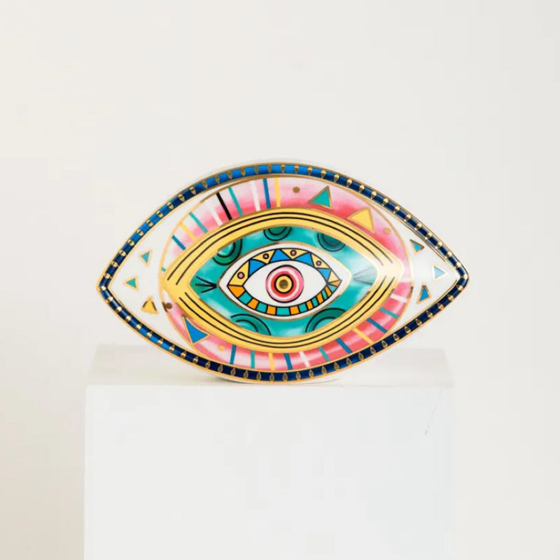 Evil Eye Decoration – Spiritual Guardian, Ceramic