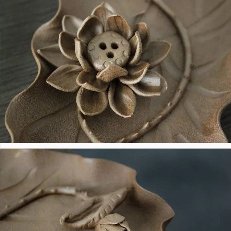Incense burner "Hatching" in Ceramic Moment Ici