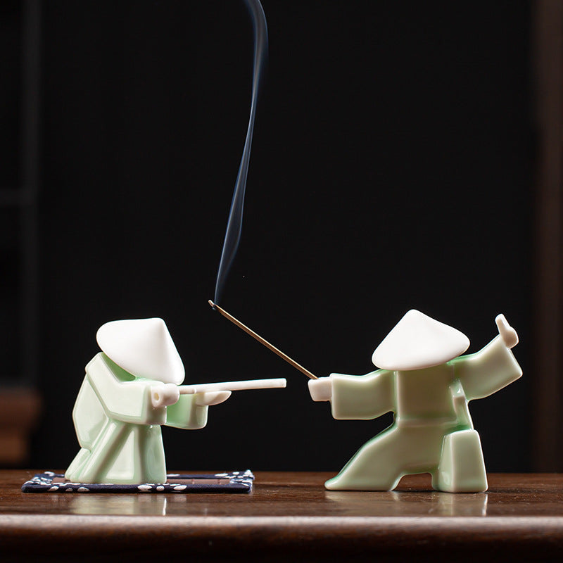 Encensoir en Porcelaine – Bushi Japonais