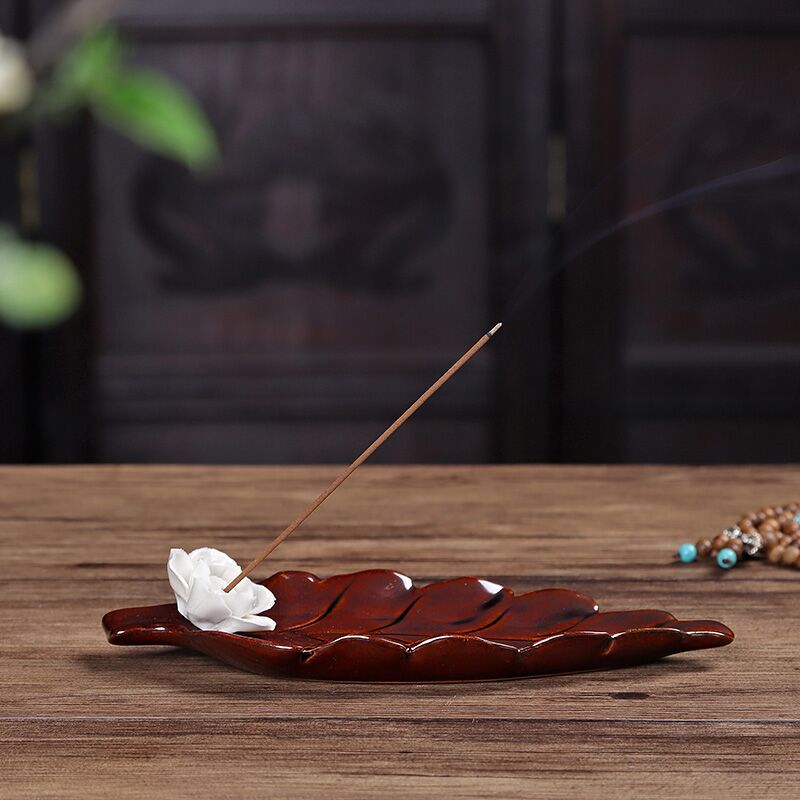 Encensoir "Fleur de Lotus" en Céramique Moment Ici