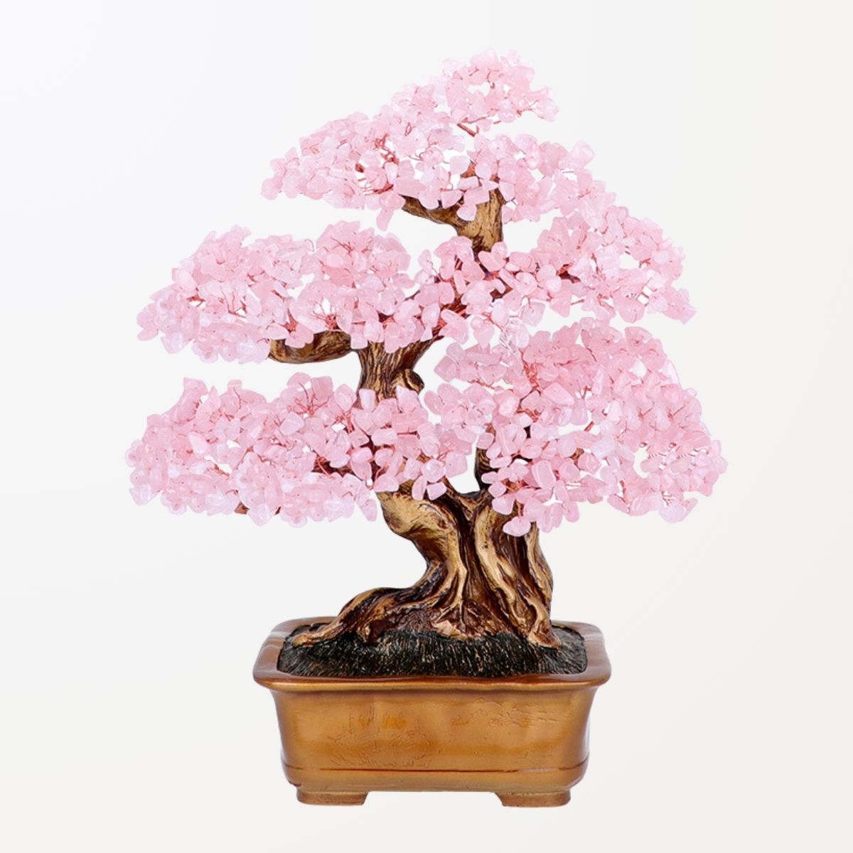 Gnrosit Arbre de Vie en Quartz Rose