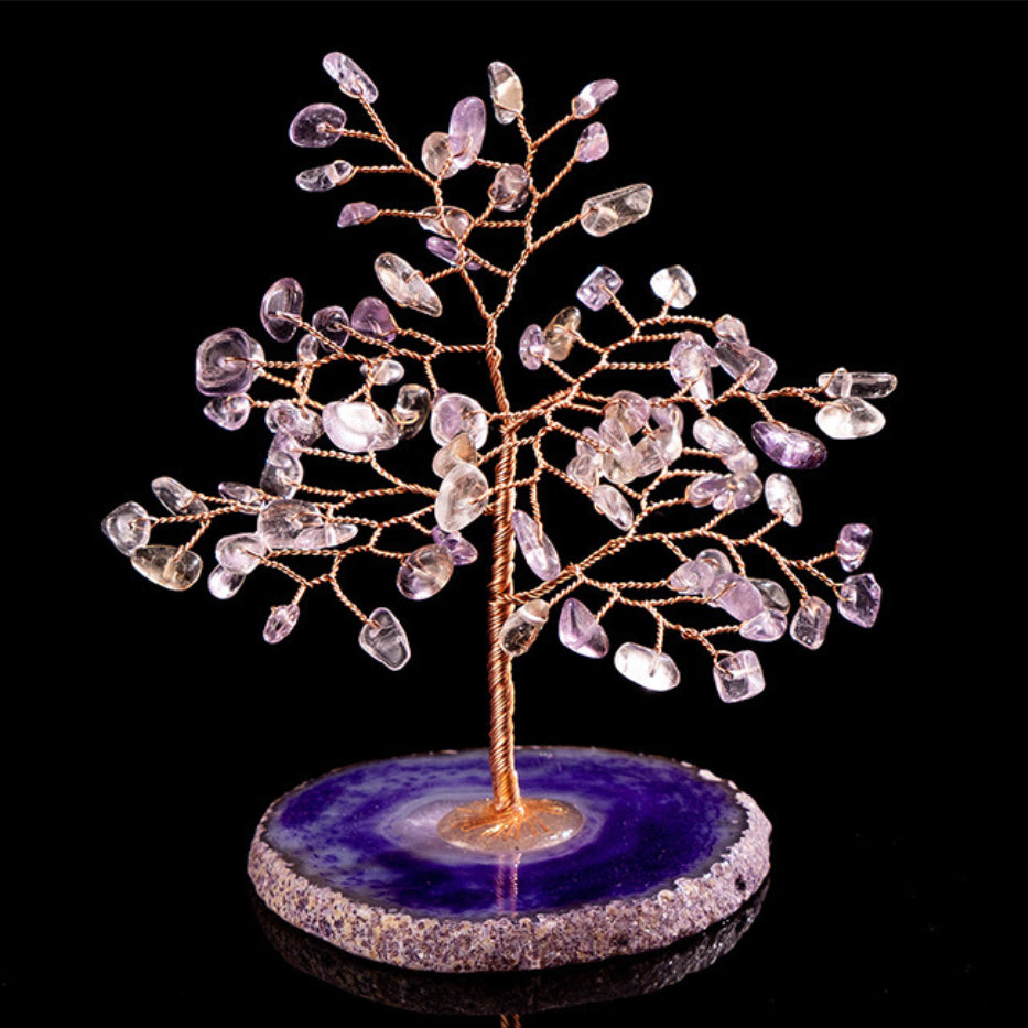 Harmonie - Arbre de Vie en Amétrine et Agate
